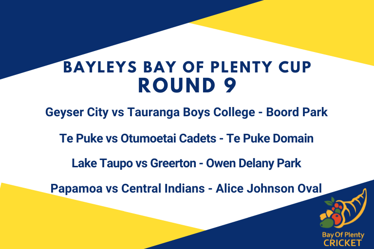 FINAL ROUND OF THE BAYLEYS BAY OF PLENTY CUP PREVIEW